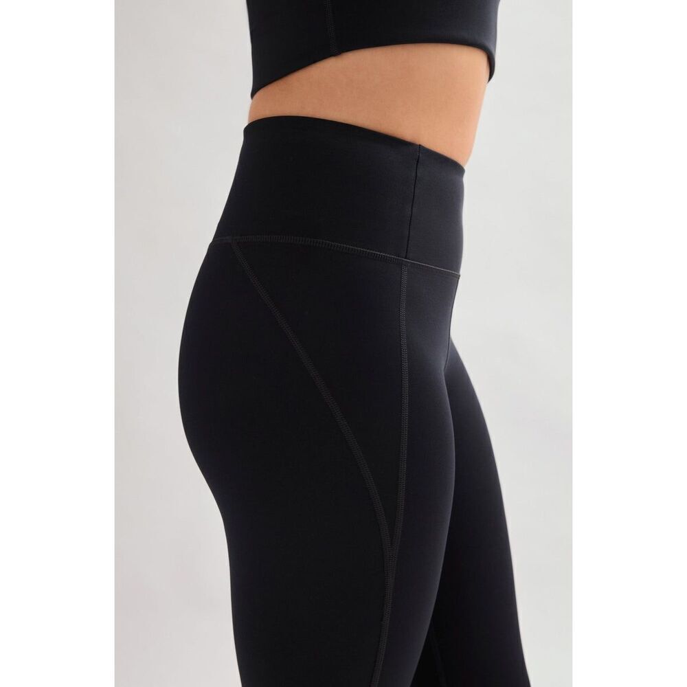 Girlfriend Collective Black Compressive High Rise Legging Size Medium  28.5" Leg